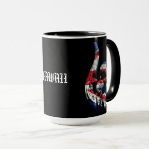 Hawaii Honu Tribal Hook HIFlag Mug