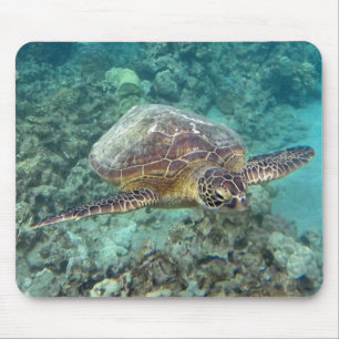 Hawaii Honu Turtle Mouse Pad