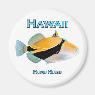 Hawaii Humu Humu Fish Magnet