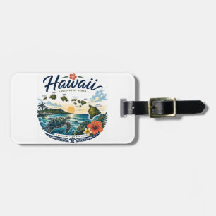 Hawaii Islands Luggage Tag