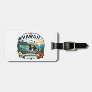 Hawaii Islands Luggage Tag