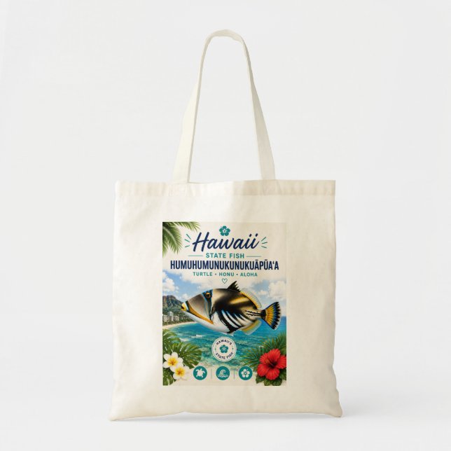 Hawaii Islands Tote Bag (Front)
