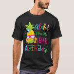 Hawaii It's 18Th Birthday Hawaiian Girls Tropical T-Shirt<br><div class="desc">Celebrate Your 18th Girl Birthday Party, Summer Hawaiian Girl Theme, Eighteenth Birthday Present For Girls, Your Daughter, Granddaughter, Niece, Godchild, Friend Who Turns Eighteen, Invited You To The 18 Birthday Party. Vacations Family Party, Cruise, Are You Planning To Celebrate Your Birthday In Hawaii? Grab One Of These! Great Ideas For...</div>