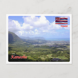 Hawaii - Kaneohe - Postcard