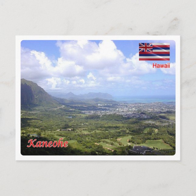 Hawaii - Kaneohe - Postcard (Front)
