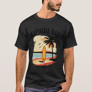 Hawaii Kapalua Bay Surfboard Surfing Men Women T-Shirt
