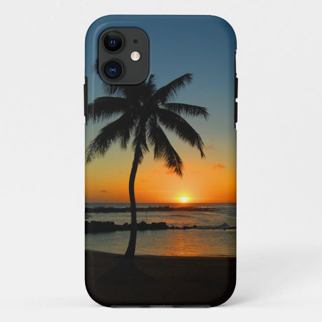 Hawaii Kauai iPhone 5 - Poipu Beach Sunset Case-Mate iPhone Case (Back)
