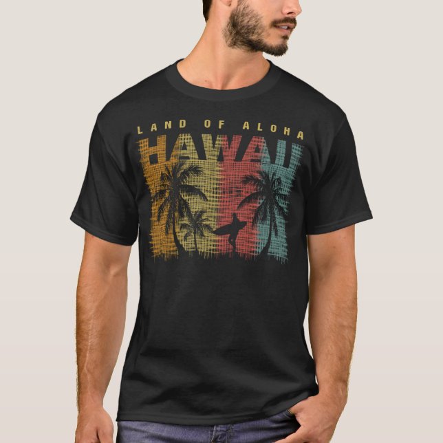 Hawaii  Land of Aloha Fitted Scoop T-Shirt (Front)