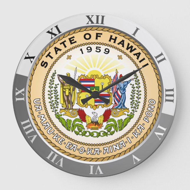 Hawaii Large Clock (Front)