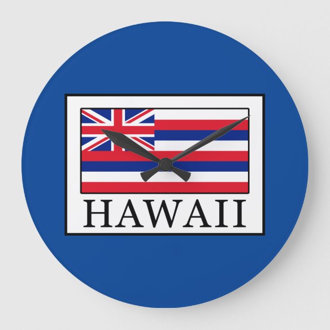 Hawaii Large Clock (Front)