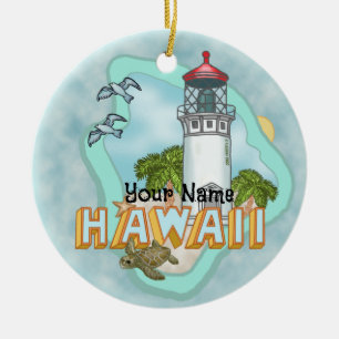 Hawaii Lighthouse ornament