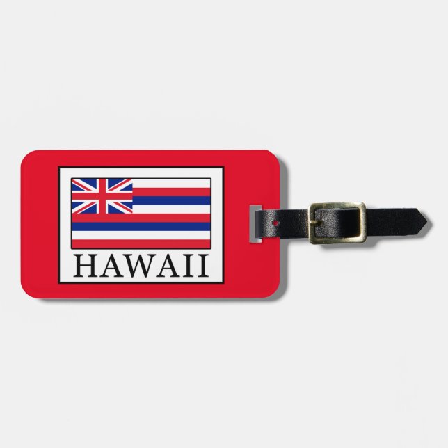 Hawaii Luggage Tag (Front Horizontal)