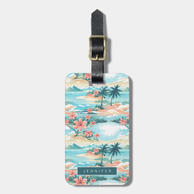 Hawaii Luggage Tags (Front Vertical)