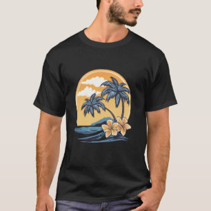 Hawaii Maui Oahu Big Island Plumeria Frangipani Vo T-Shirt