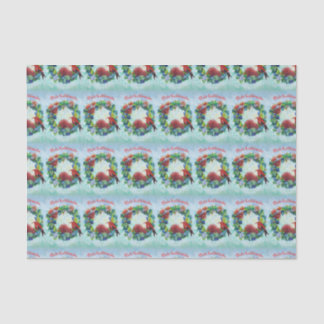 Hawaii Mele Kalikimaka Wreath Tissue Paper