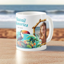 Hawaii Memories Photo Collage Souvenir Coffee