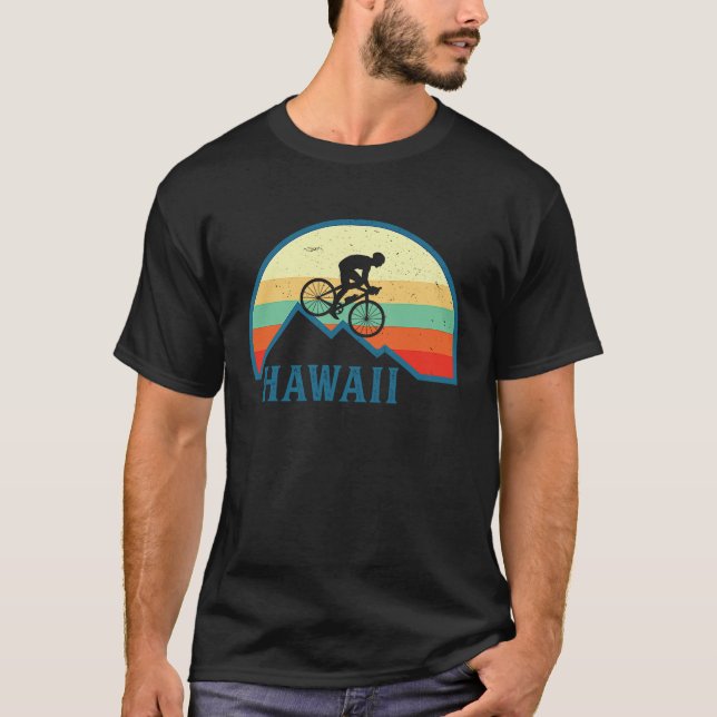 Hawaii Mountain Biking Hawaii MTB Hawaiian Moutain T-Shirt (Front)