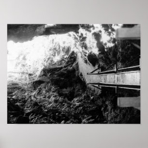 Hawaii National Park, View of a Lava Tube Poster