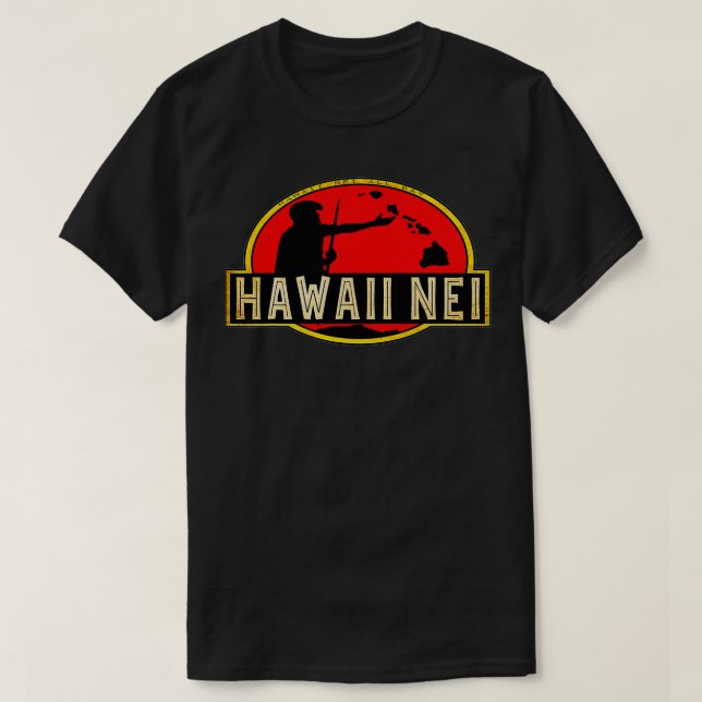 Hawai'i Nei Hawaiian Islands by Hawaii Nei All Day T-Shirt (Design Front)