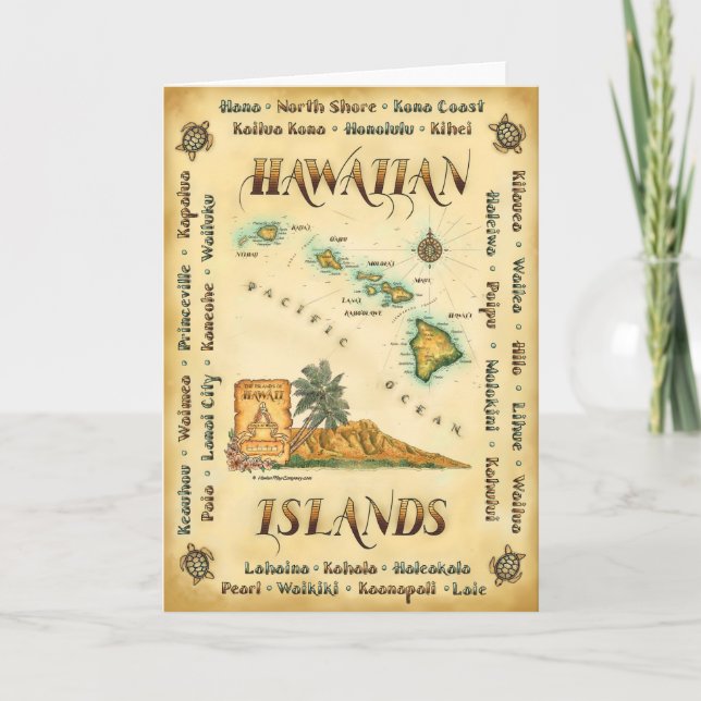 Hawaii Note Card (Front)