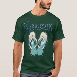 Hawaii Oahu Flip Flop Sandals Summer Beach TShirt