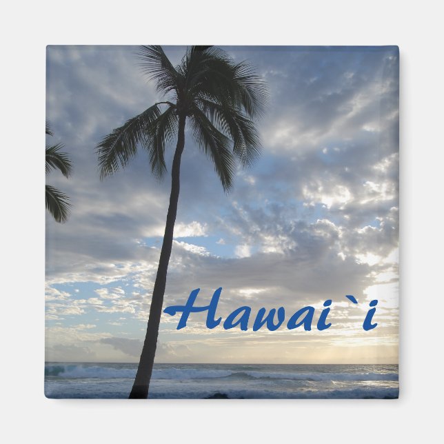 Hawaii Palm Tree by Ocean Magnet (Front)