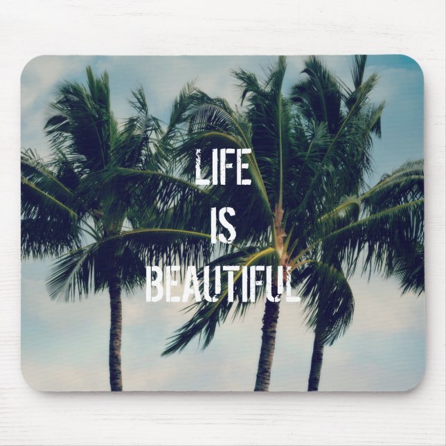 Hawaii Palm Trees     Mouse Pad (Front)