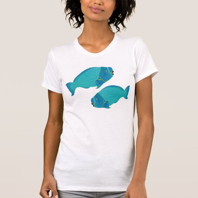 Hawaii Parrot Fish T-Shirt (Front)