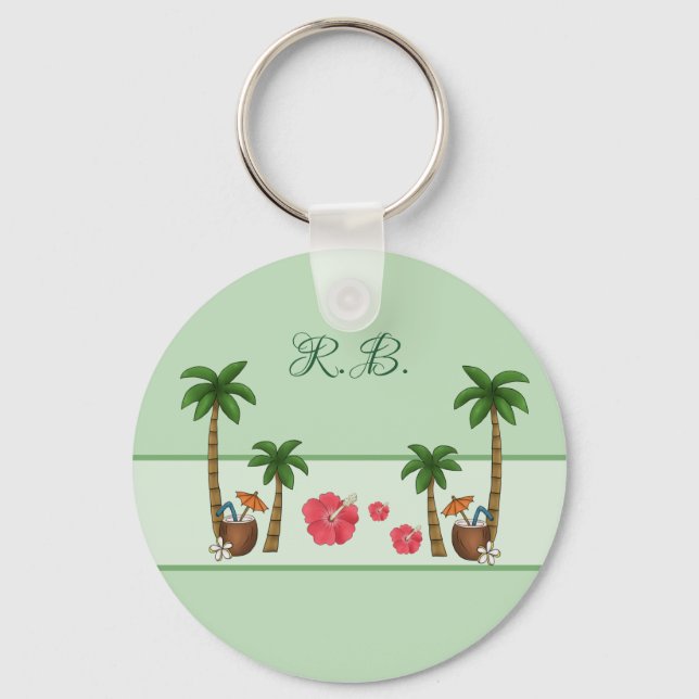 Hawaii personalisiert key ring (Front)