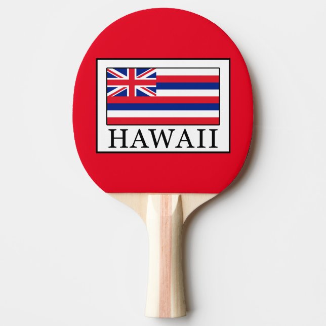 Hawaii Ping Pong Paddle (Front)