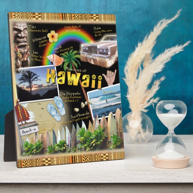 Hawaii Plaque (Side)