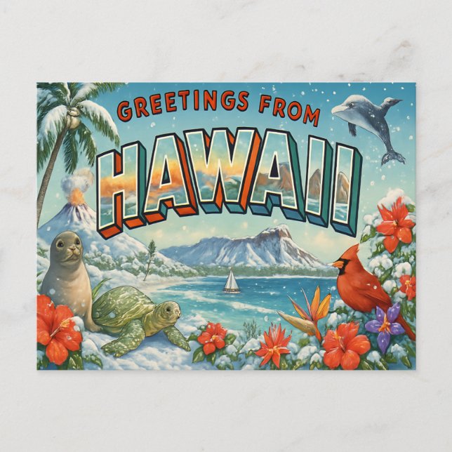HAWAII Postcard (Front)