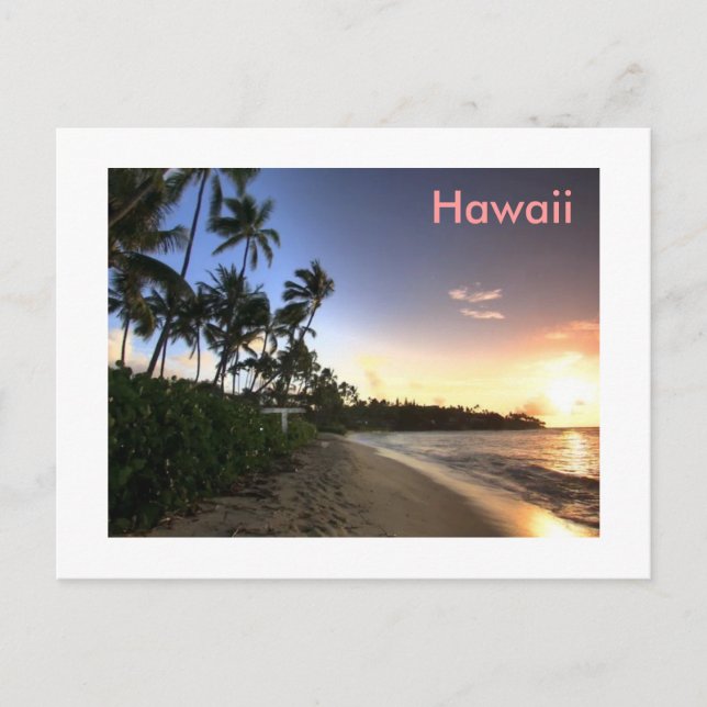 hawaii postcard (Front)