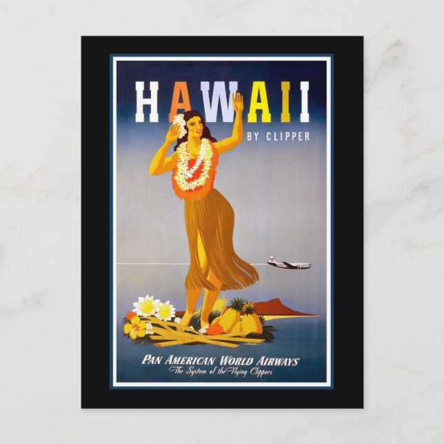 Hawaii Postcard (Front)