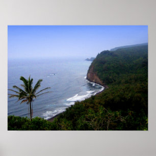 Hawaii Poster of Pulolu Look Out