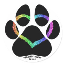 Hawaii Practice Aloha - Puppy Love Rainbow