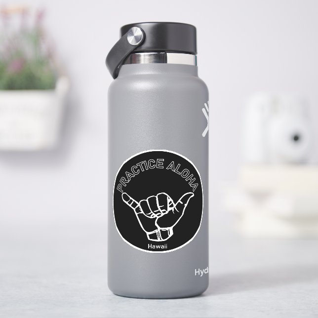 Hawaii Practice Aloha Shaka (Hang loose) (HydroFlask)