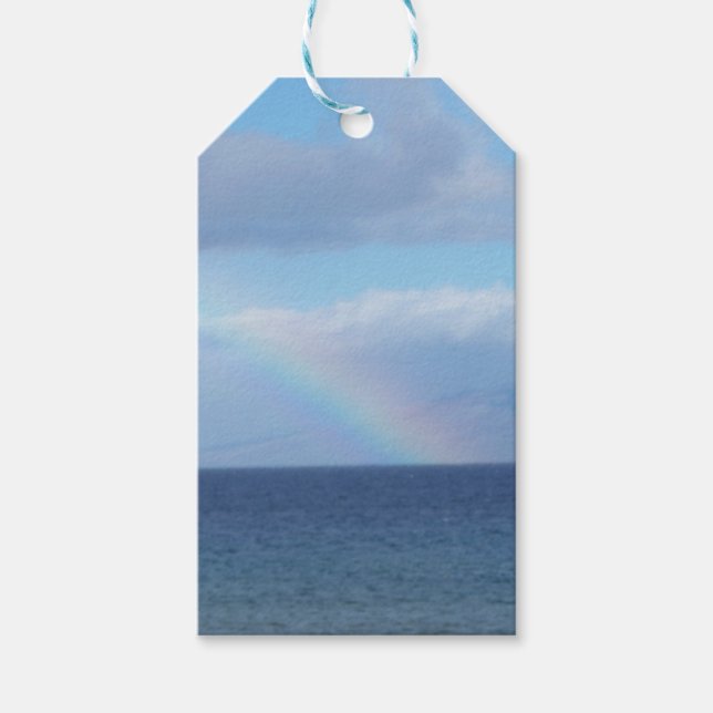 Hawaii Rainbow Gift Tags (Front)
