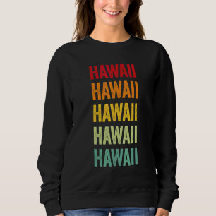 Hawaii Rainbow Hawaii State Sweatshirt