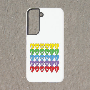 Hawaii Rainbow Hearts Samsung Galaxy Case