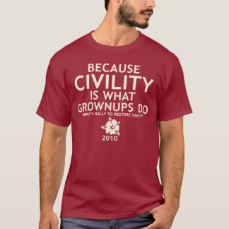Hawaii Rally Shirt - Civility is What Grownups Do