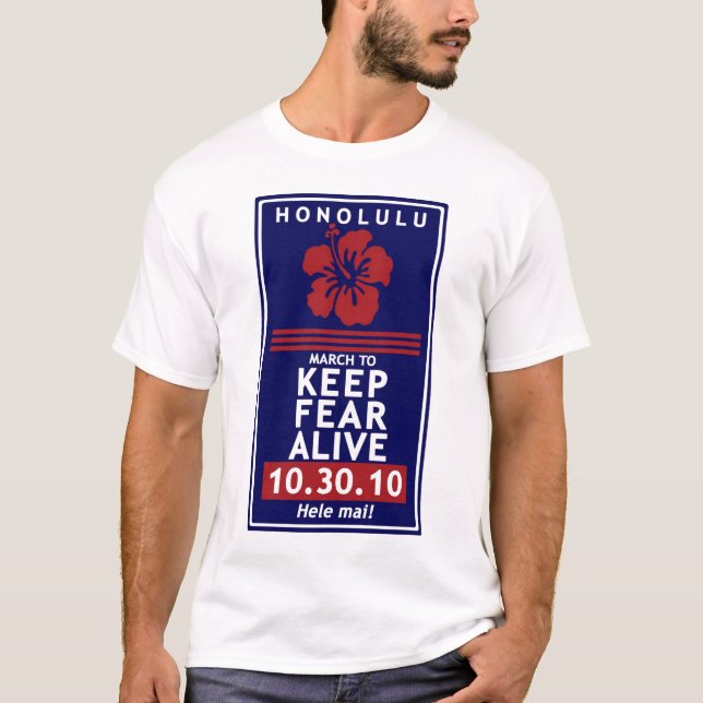 Hawaii Rally Shirt - Keep Fear Alive (Front)