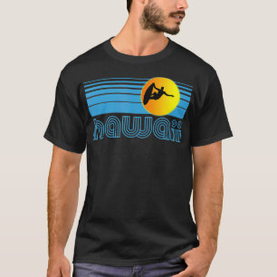 Hawaii Retro Hawaiian Surfing Souvenir Gift T-Shirt