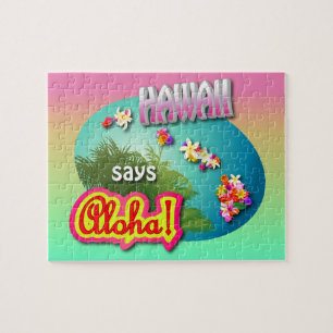 Hawaii Says Aloha! Jigsaw Puzzle