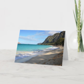 Hawaii Scenic Beach Card