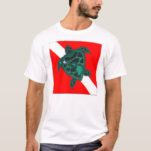 Hawaii Scuba Diving - Hawaii Turtle T-Shirt