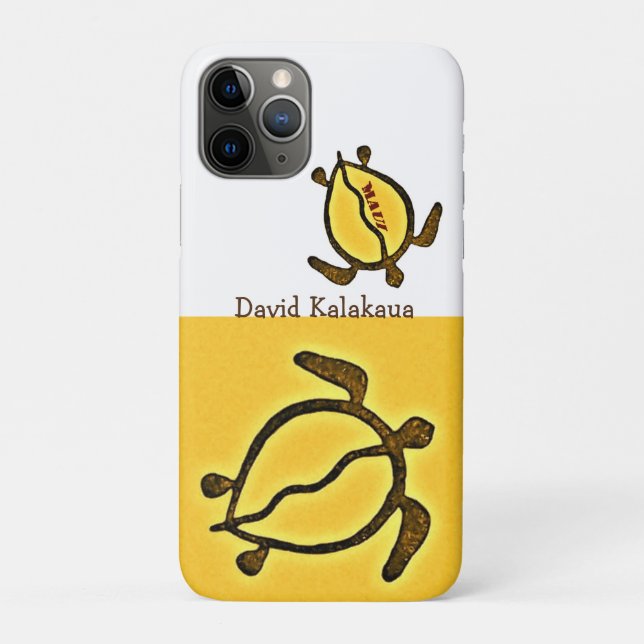 Hawaii Sea Turtle Maui Case-Mate iPhone Case (Back)