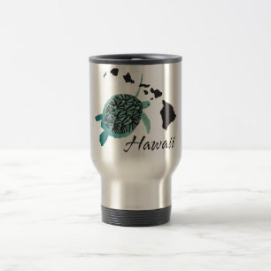 Hawaii Sea Turtle Travel Mug