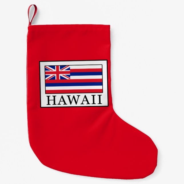 Hawaii Small Christmas Stocking (Front)