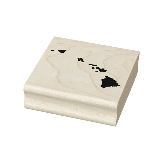 Hawaii Solid Rubber Art Stamp (Stamp)